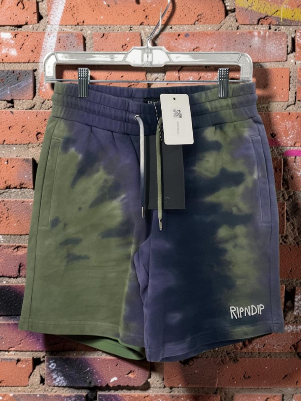 Ripndip Purple Tie-Dye Lounge Shorts